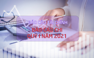 BÁO CÁO CHI TIỀN HỖ TRỢ QUÝ I NĂM 2021