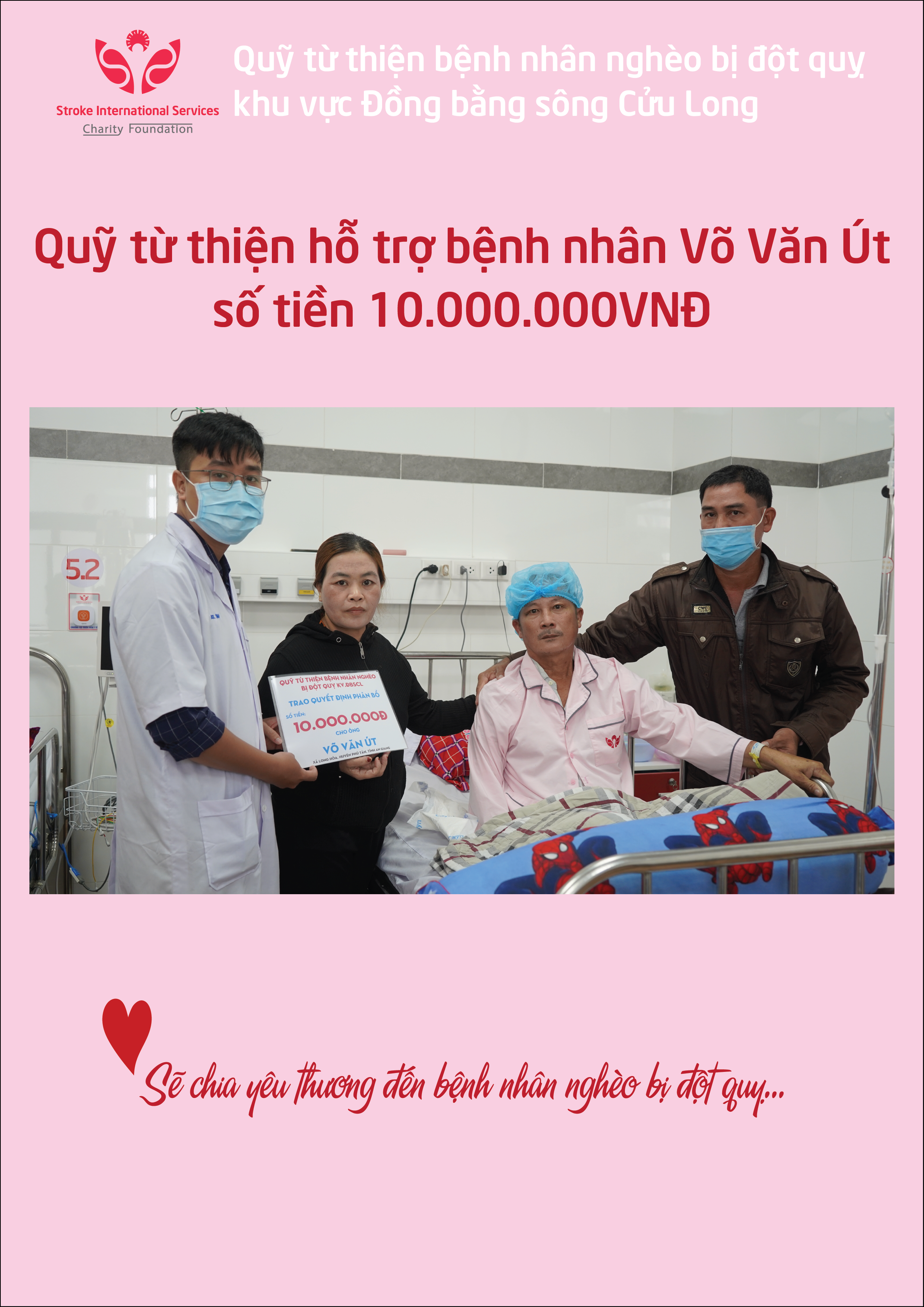 QUYẾT ĐỊNH HỖ TRỢ ÔNG VÕ VĂN ÚT